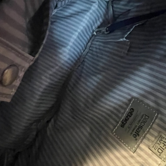 NWT Pacsafe City safe Cx Crossbody Blue Anti Theft Crossbody Moonshape Bag - Picture 6 of 16